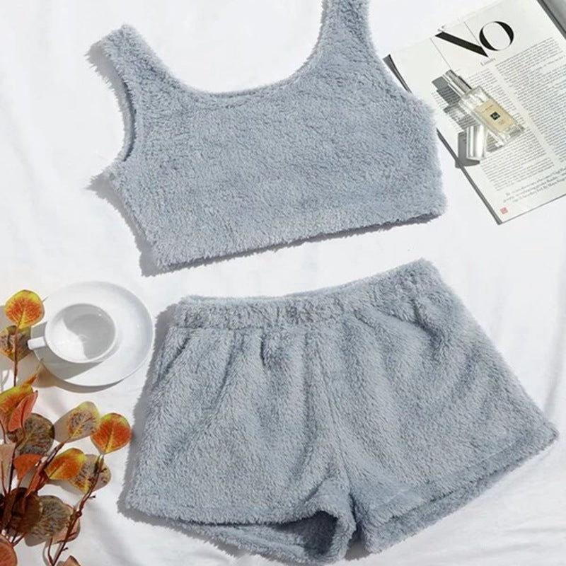 CB Flannel Lounge Set freeshipping - Cassy's Boutique