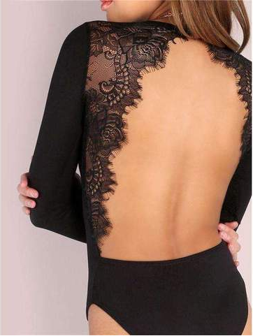 CB Haltered Low Back Bodysuit freeshipping - Cassy's Boutique